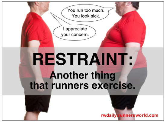 Runner Things #610: Restraint. Another thing that runners exercise.