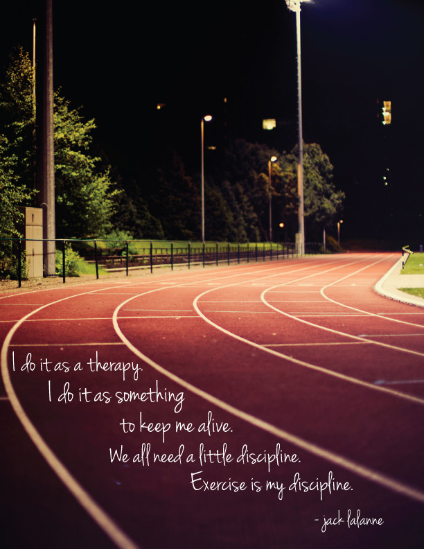 Runner Things #714: I do it as therapy. I do it as something to keep me alive. We all need a little discipline. Exercise is my discipline.