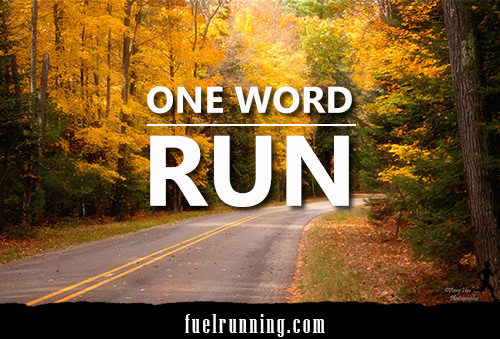 Runner Things #730: One Word: Run