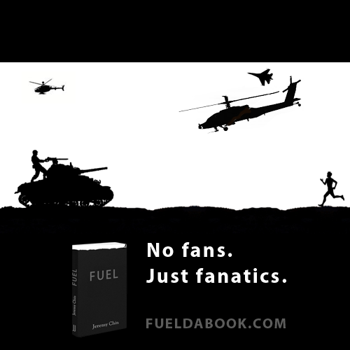 Fitness Stuff #122: No fans. Just fanatics. Running in a war zone.  - fb,running,no-fans