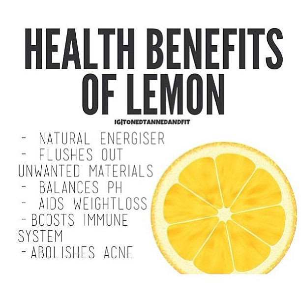 Fitness Stuff #1: Health Benefits of Lemon