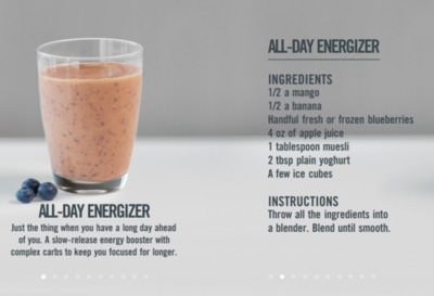 Fitness Stuff #217: All Day Energizer Smoothie