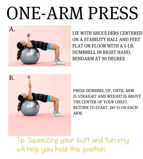 Fitness Stuff #234: One-Arm Press - fb,fitness