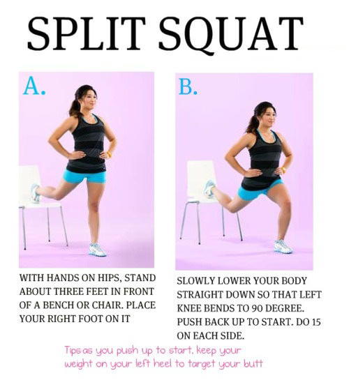 Fitness Stuff #238: Split Squat - fb,fitness