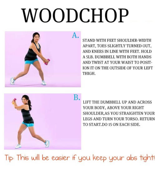 Fitness Stuff #240: Wood Chop - fb,fitness