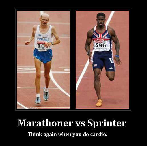 Fitness Stuff #273: Marathoner vs Sprinter