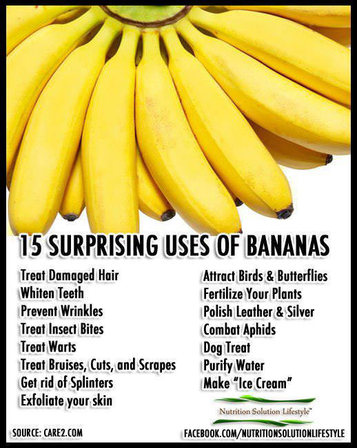 Fitness Stuff #327: 15 Surprising Uses of Bananas