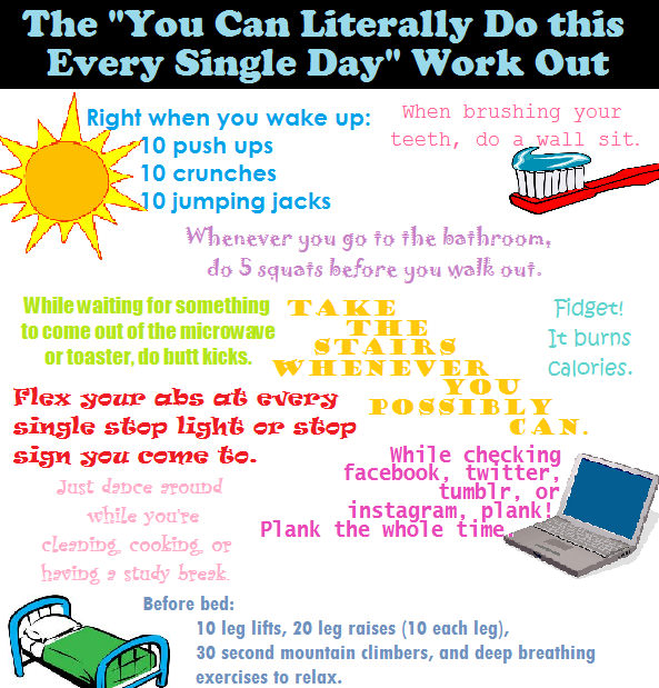 Fitness Stuff #336: The "You Can Literally Do This Every Single Day" Workout