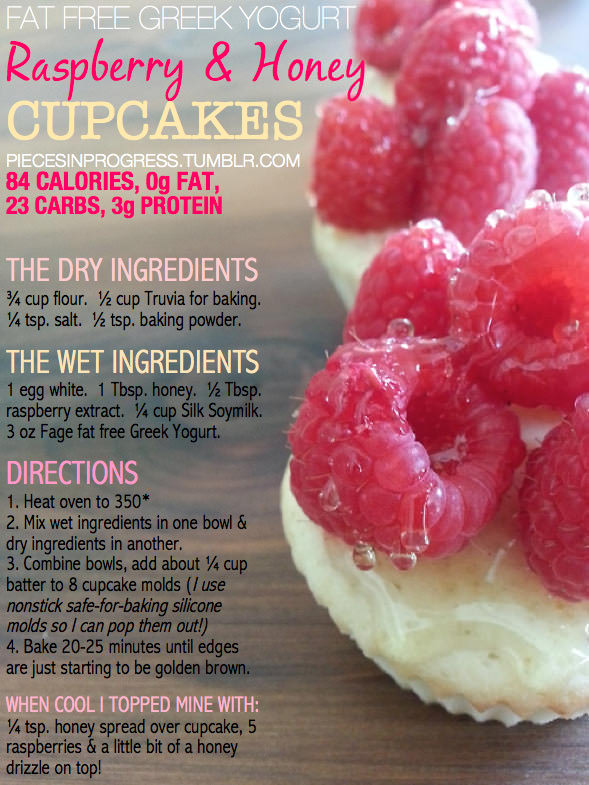 Fitness Stuff #401: Raspberry and Honey Cupcakes